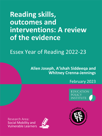 Reading skills, outcomes and interventions: A review of the evidence